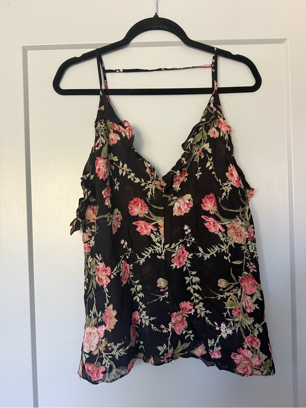 Reformation Backless Floral Cami Size Large